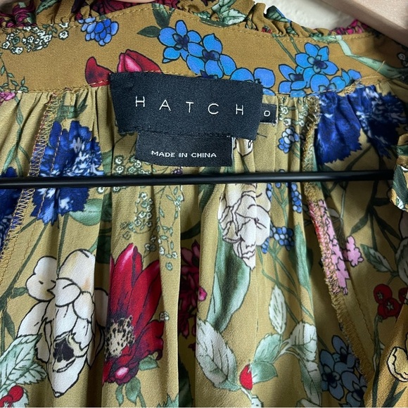 Hatch Maternity Alana Floral Long Sleeve Top Size 0 XS - Picture 3 of 7